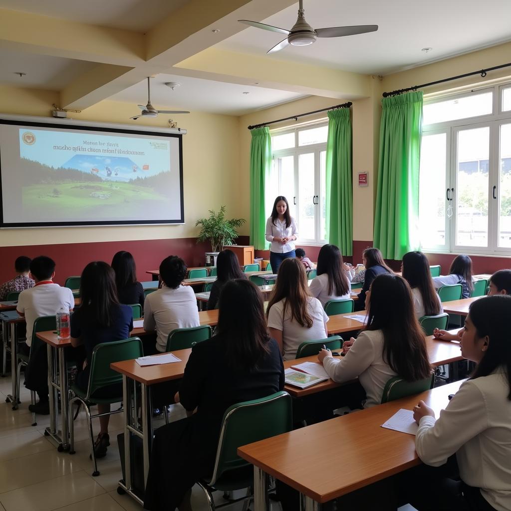 Sharing session on environmental protection