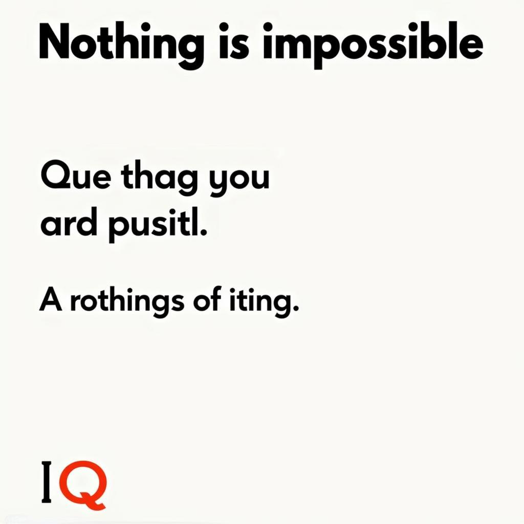 Câu hỏi đuôi với "nothing"