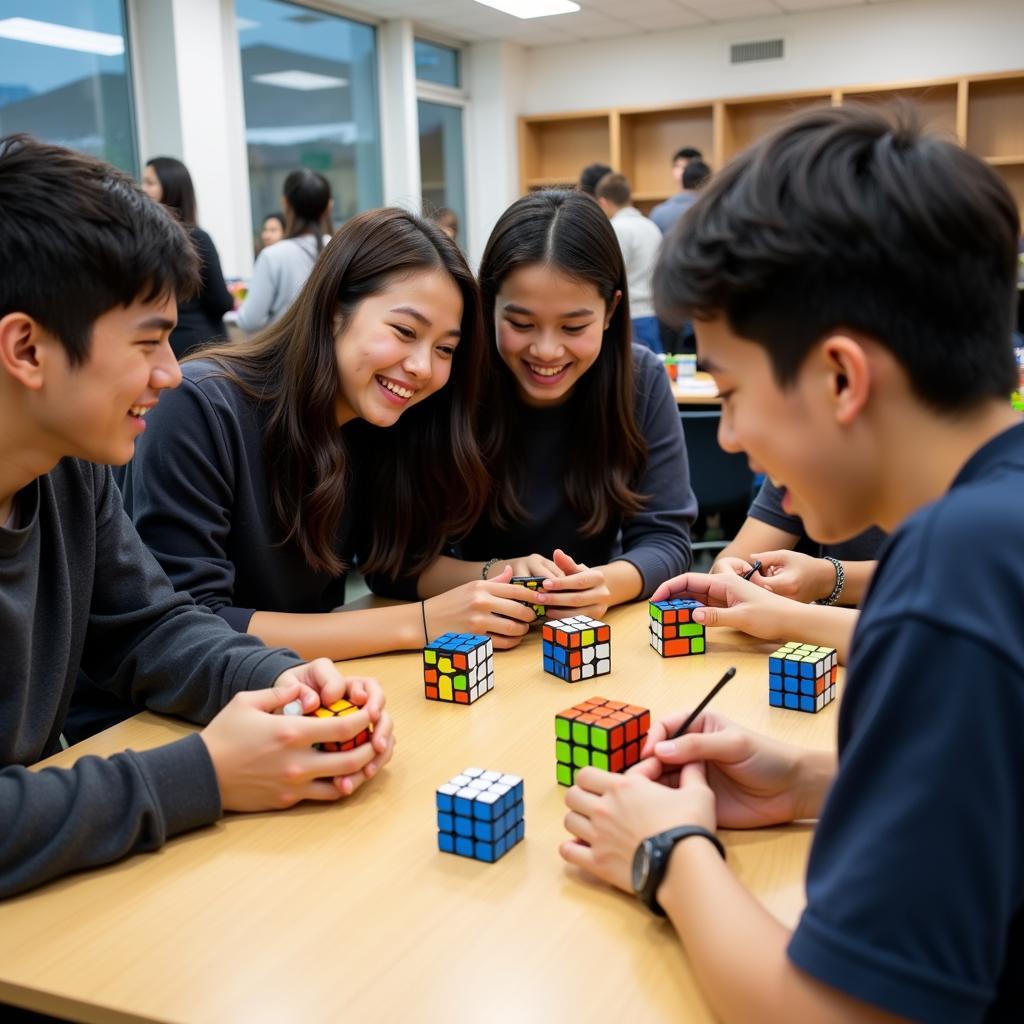 câu lạc bộ rubik thpt gia định