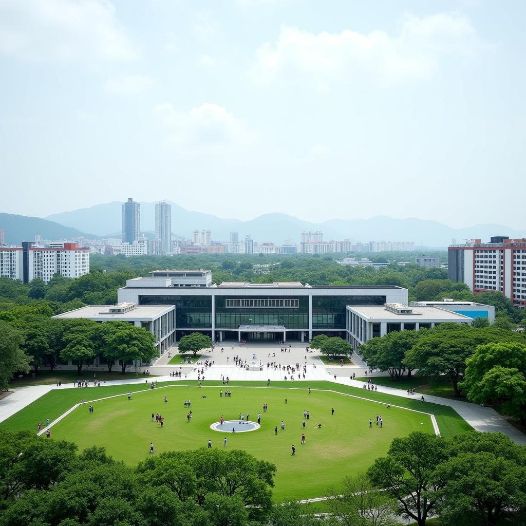 Modern facilities at Lac Hong University