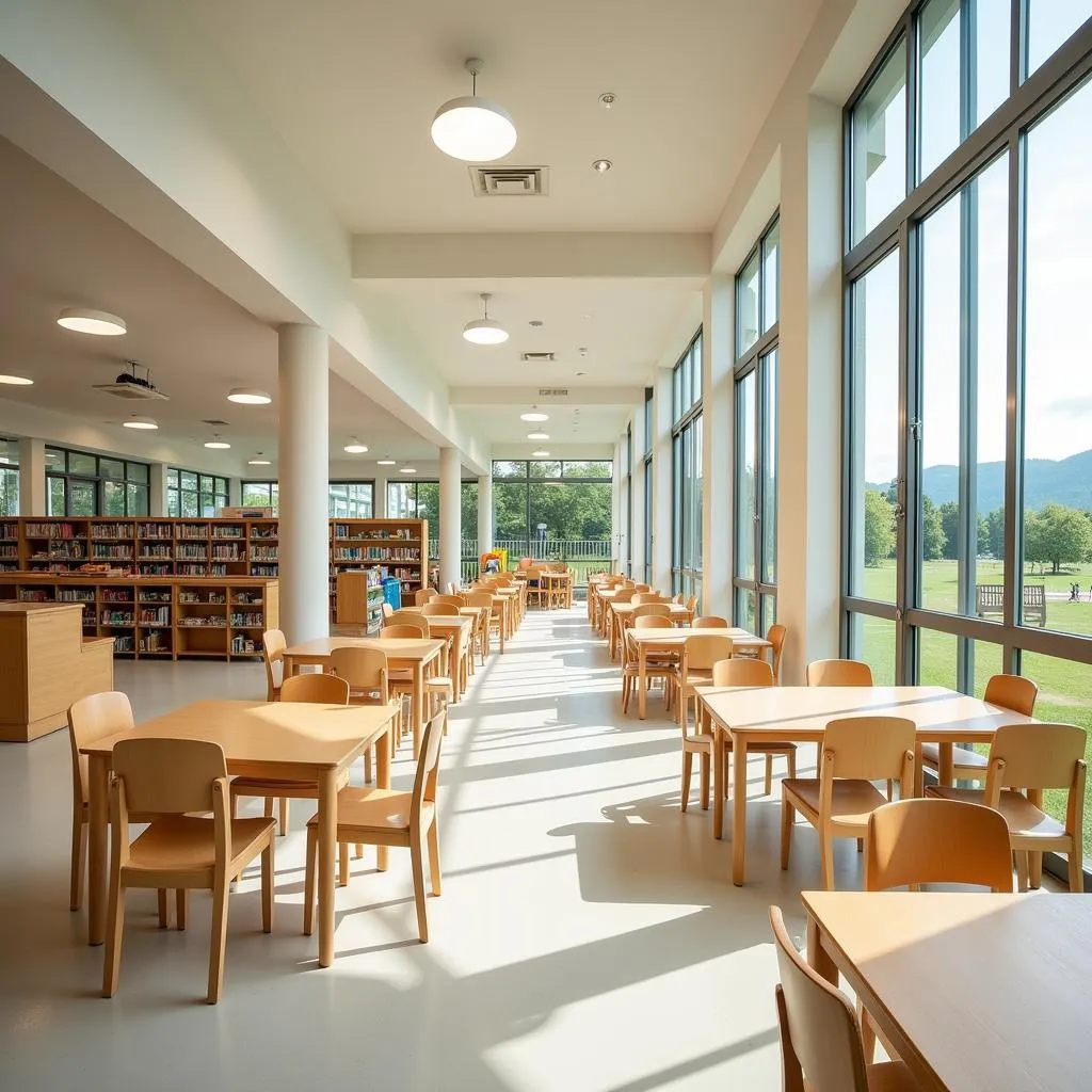 Modern and safe facilities at Hoang Anh Kindergarten