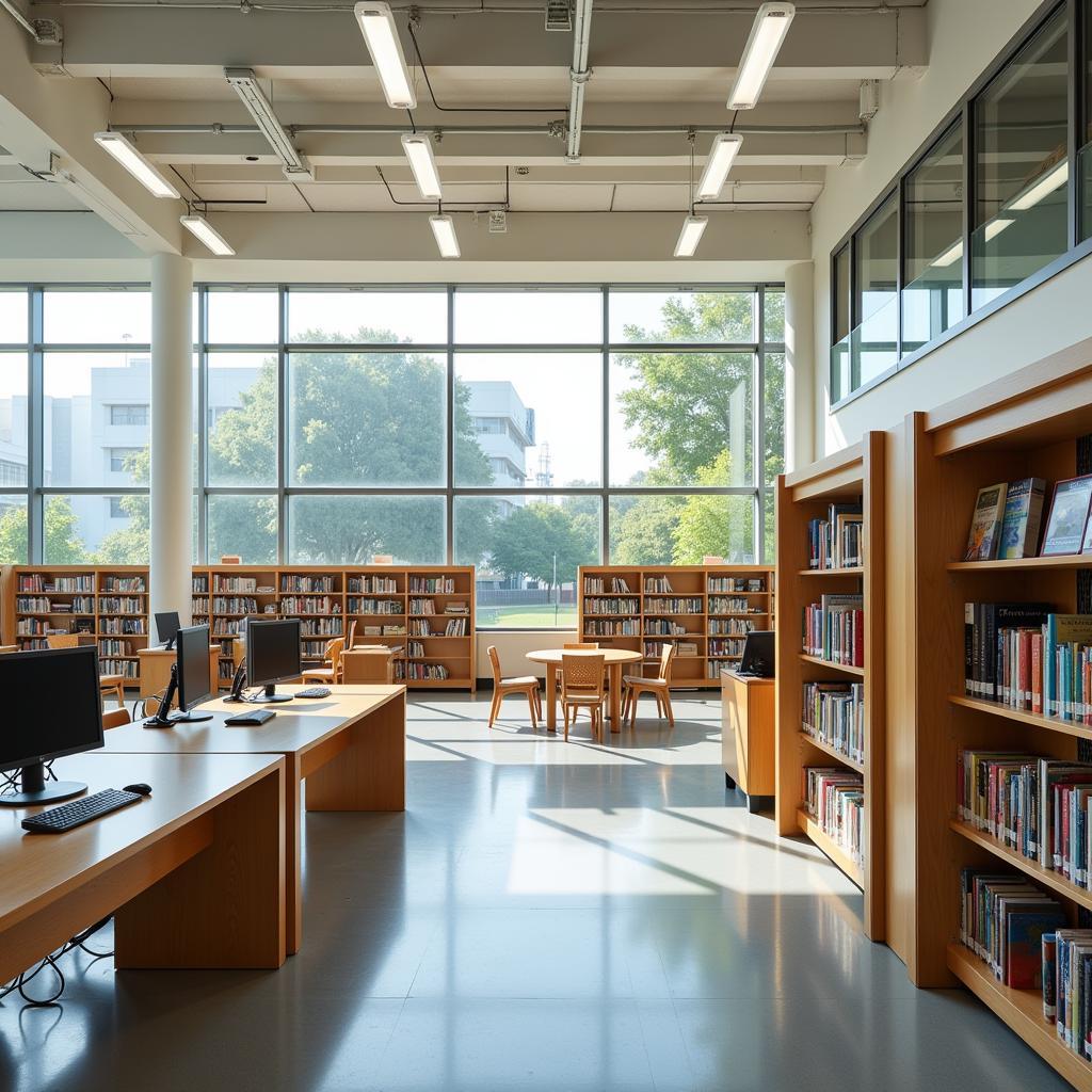 Modern facilities at Ham Tan High School