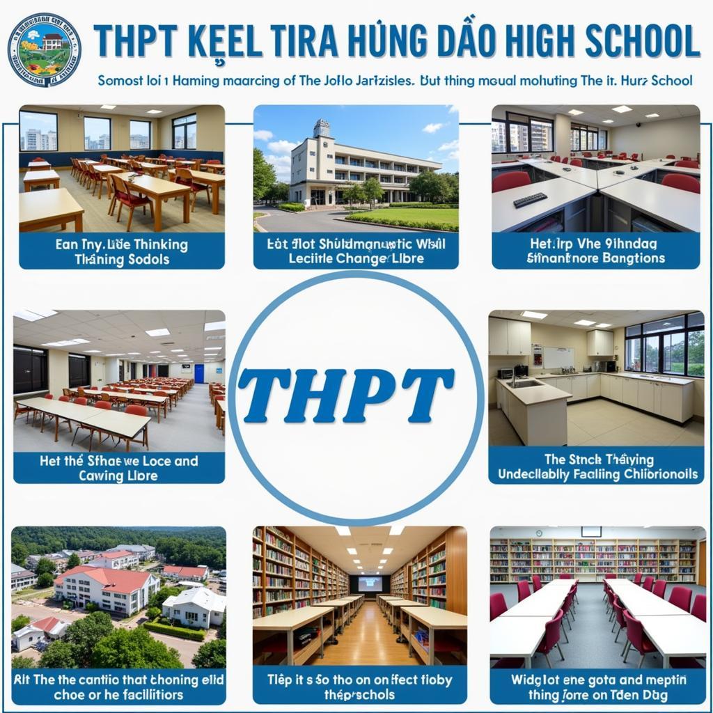 Cơ sở vật chất THPT Trần Hưng Đạo