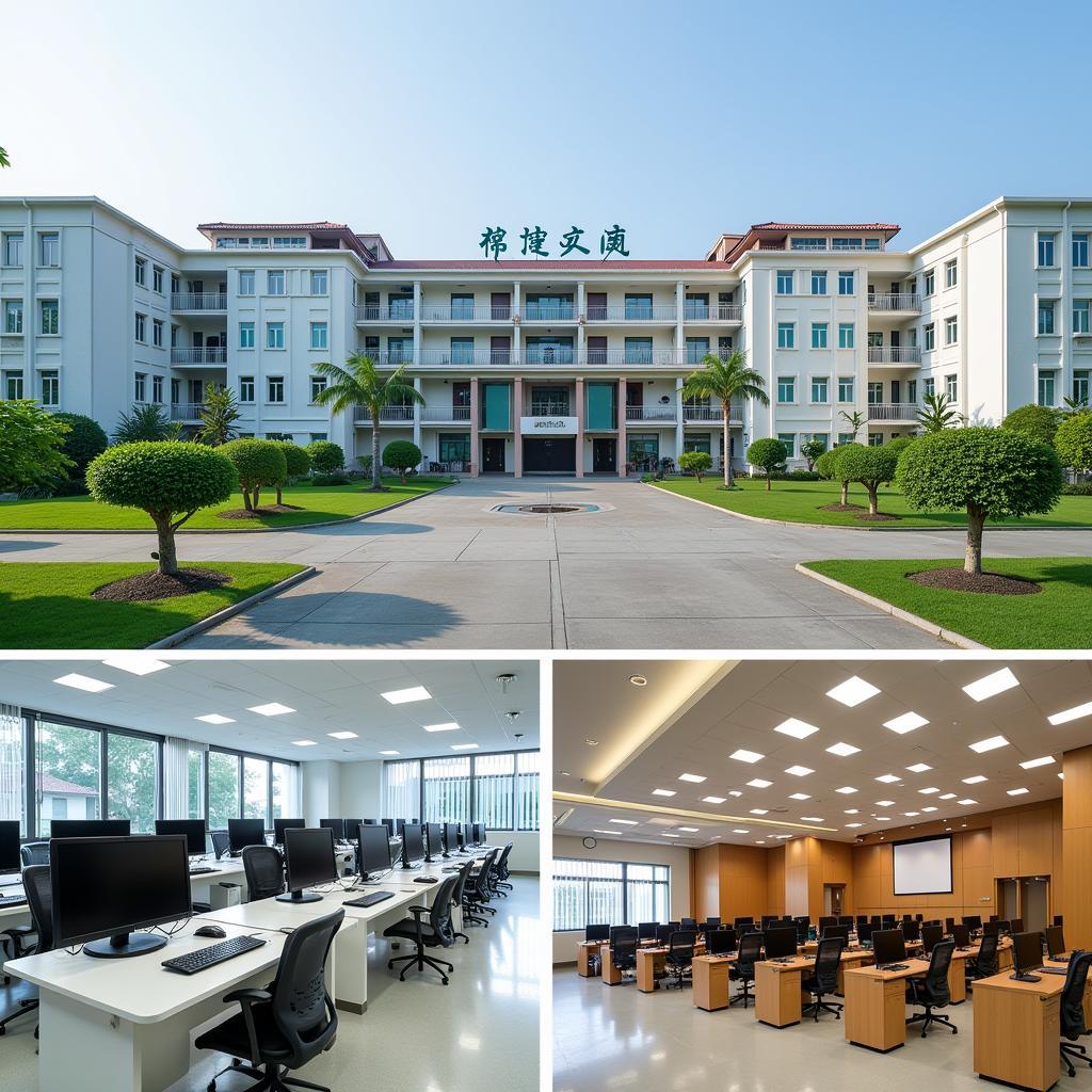 Modern facilities at Tran Phu High School