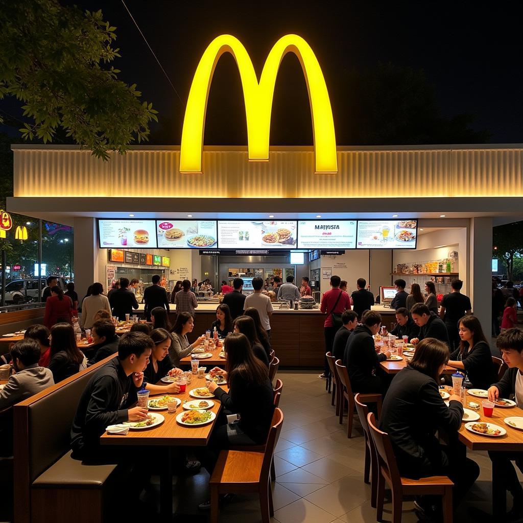 Cửa hàng McDonald's đầu tiên tại Việt Nam