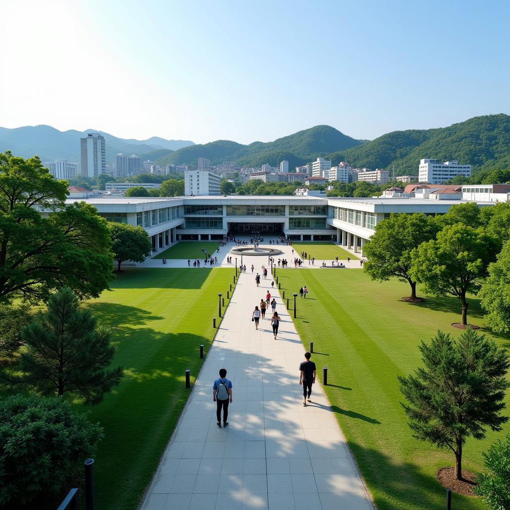 Khuôn viên trường Đại học Quốc gia Seoul