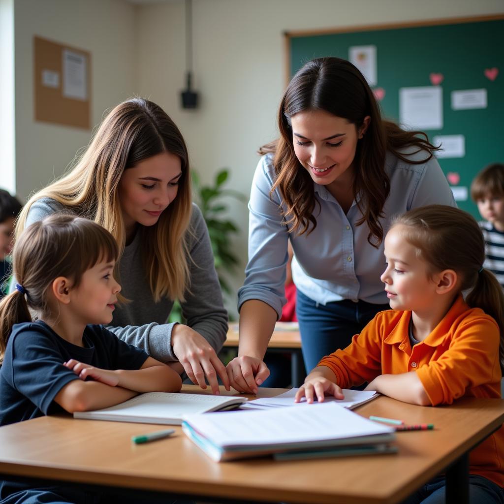 Đội ngũ giáo viên tận tâm tại Vinschool