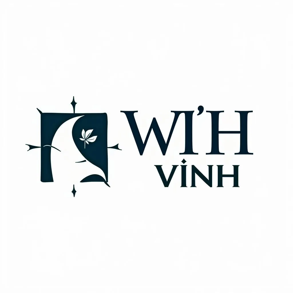 Vinh University text in the logo