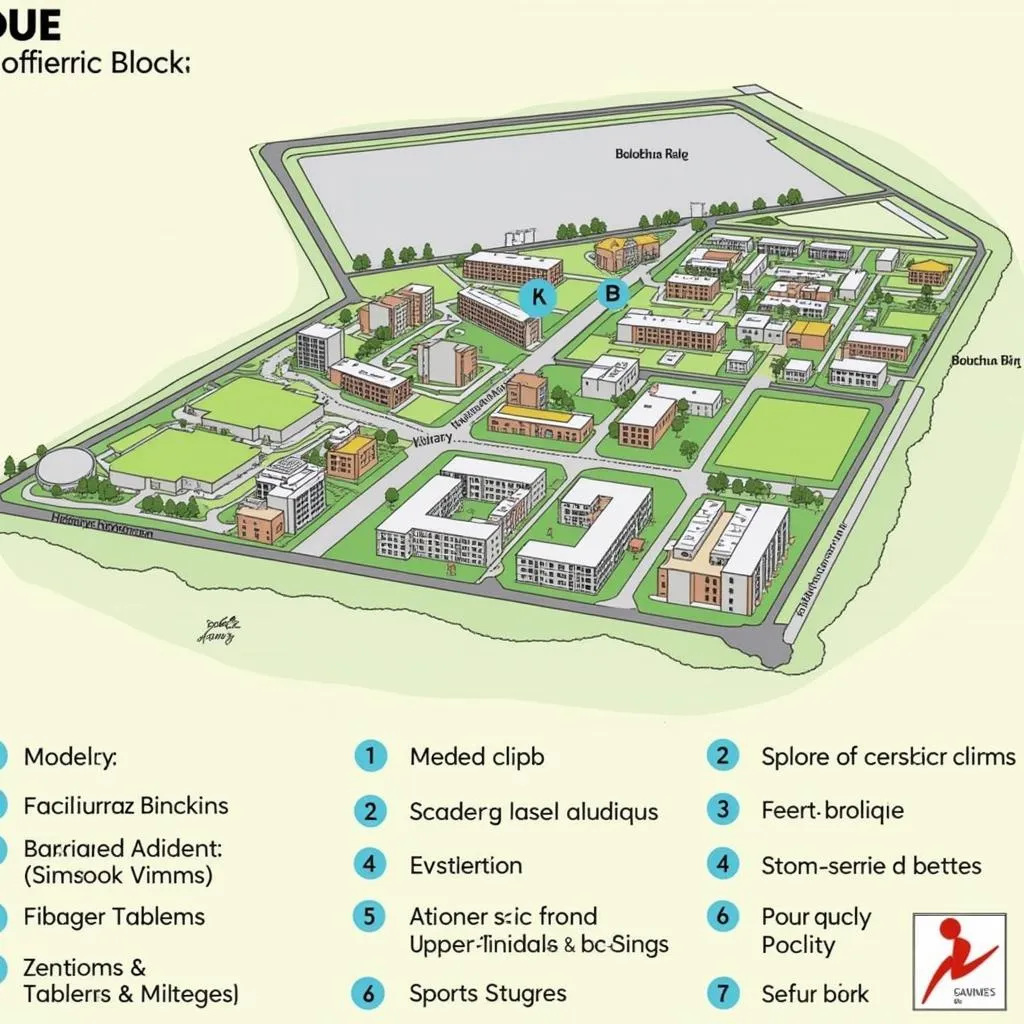 DUE Campus Map