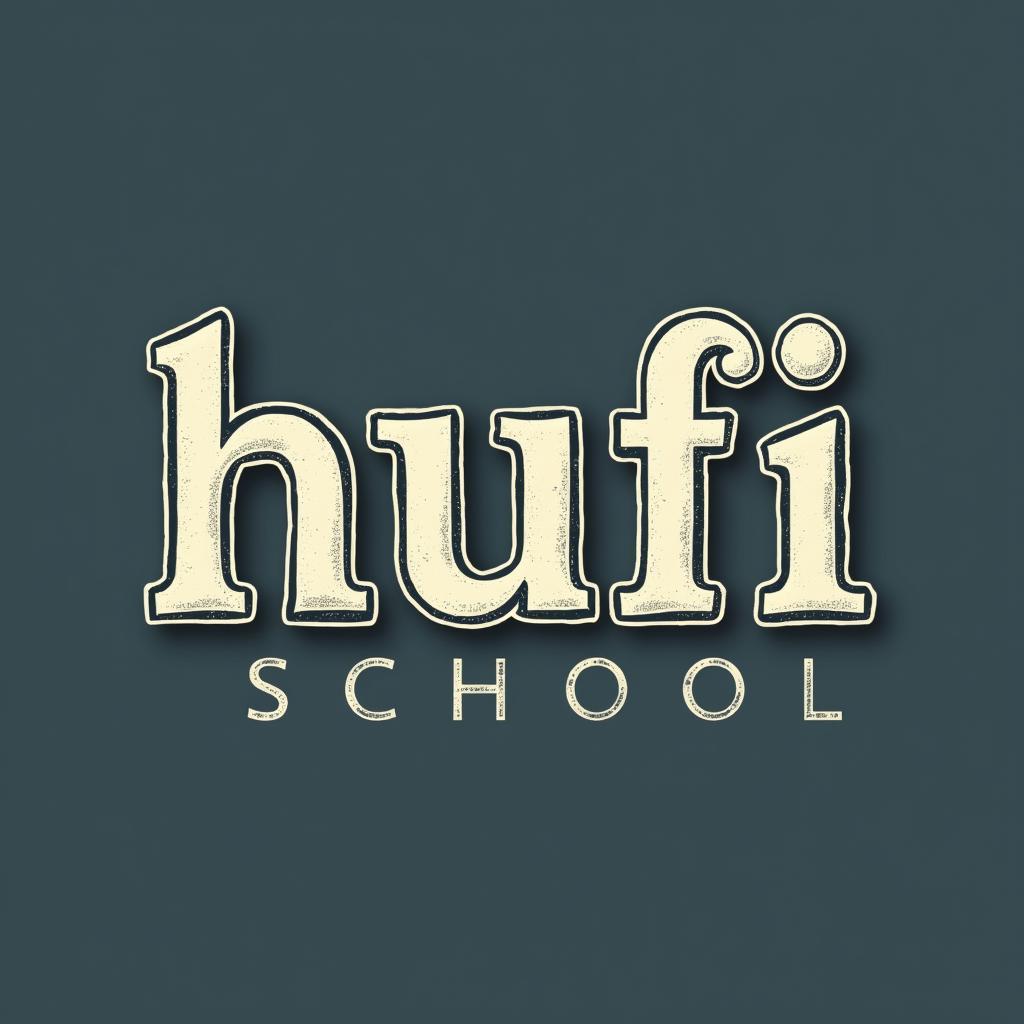 Font Chữ Logo Trường Hufi