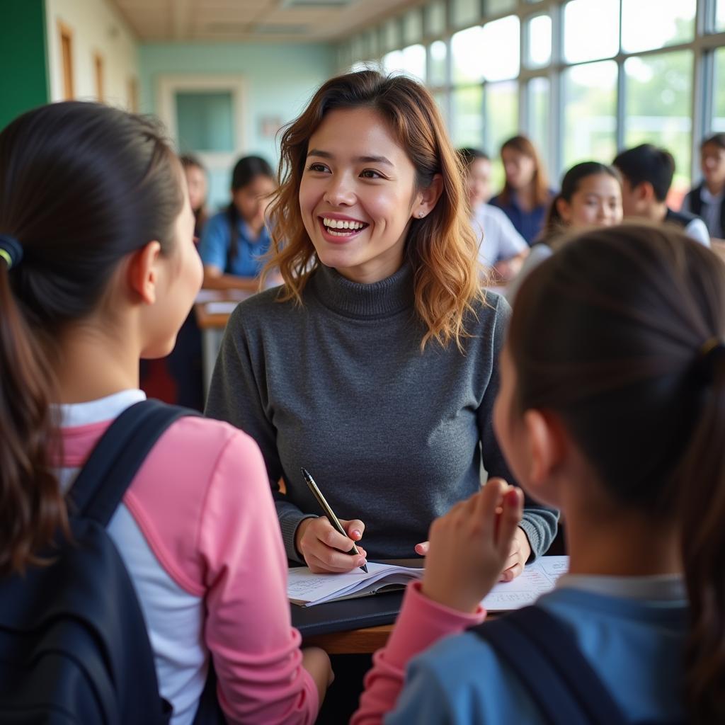 Giáo viên và học sinh THPT Gia Định