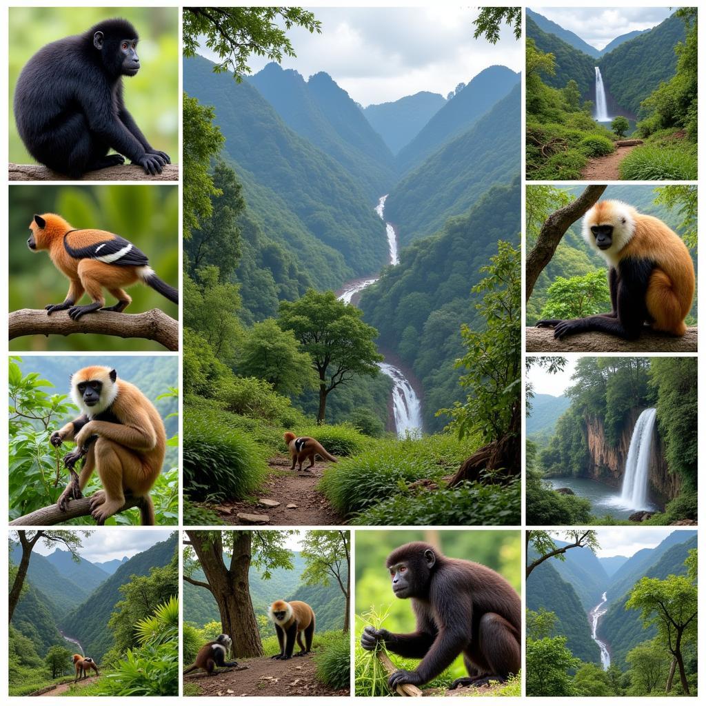 The rich and diverse ecosystem of the Truong Son mountain range