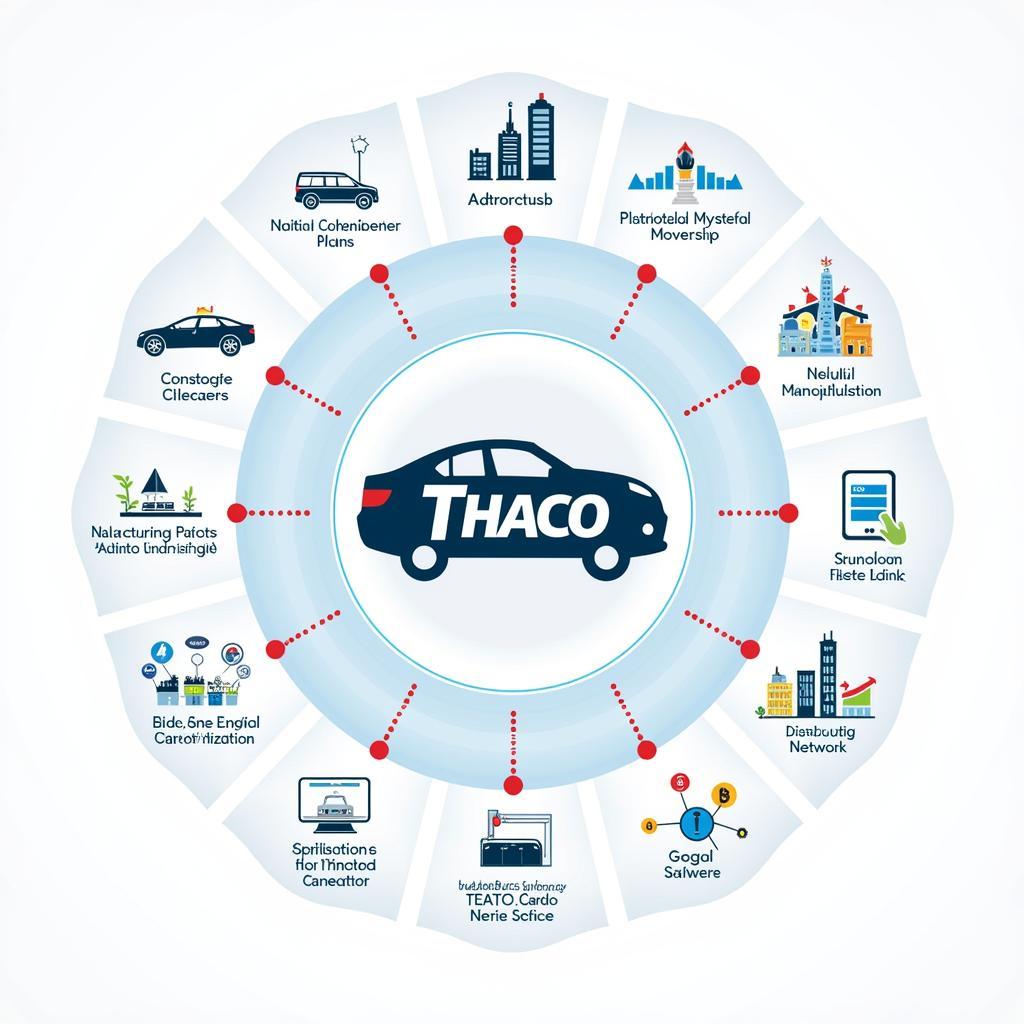 Hệ sinh thái sản xuất ô tô THACO