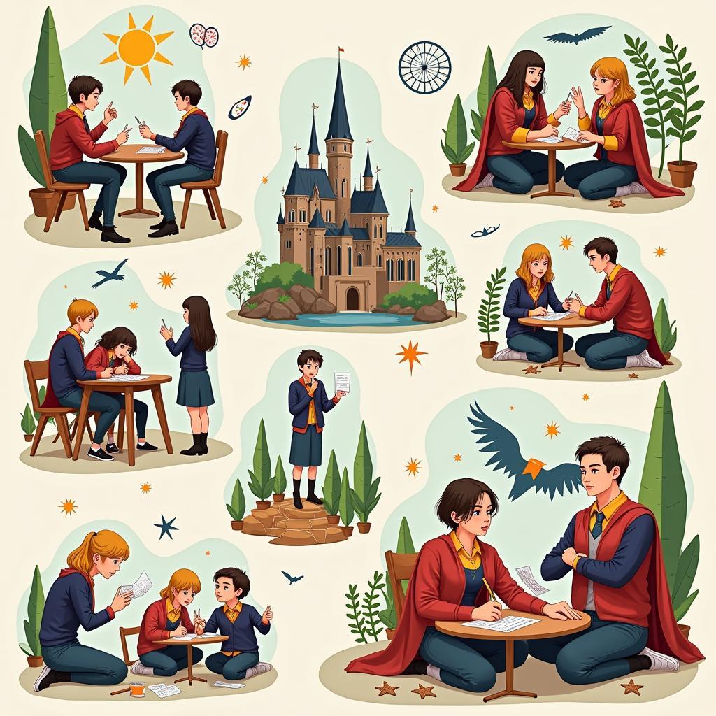 Hoạt động học tập tại THPT Gia Định - Trường Hogwarts Việt Nam