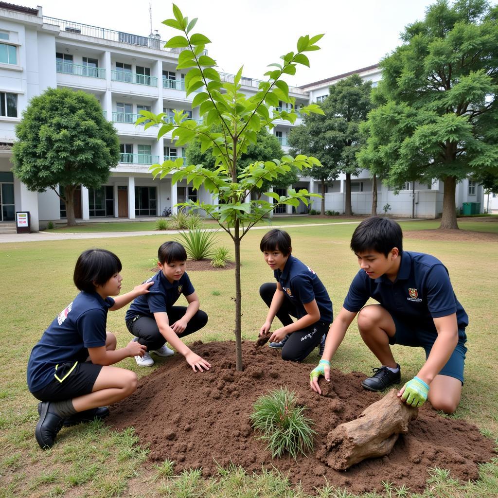 Hoạt động ngoại khóa của học sinh