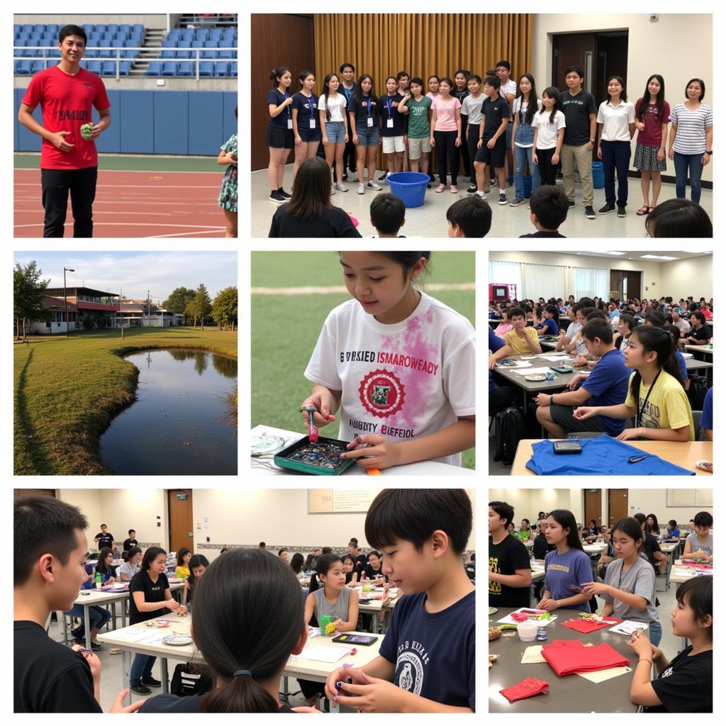 Engaging extracurricular activities at Gia Dinh High School