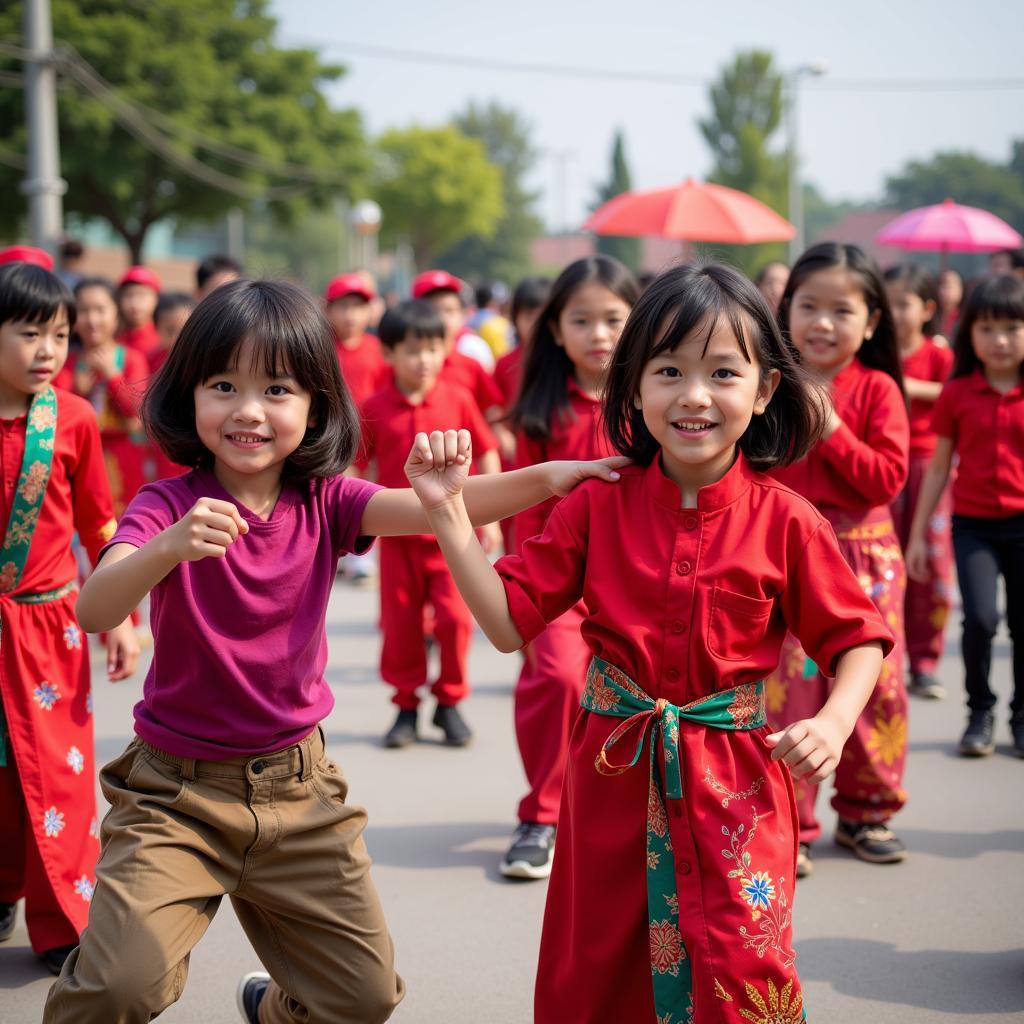 Học sinh THPT Gia Định tham gia hoạt động ngoại khóa sôi nổi