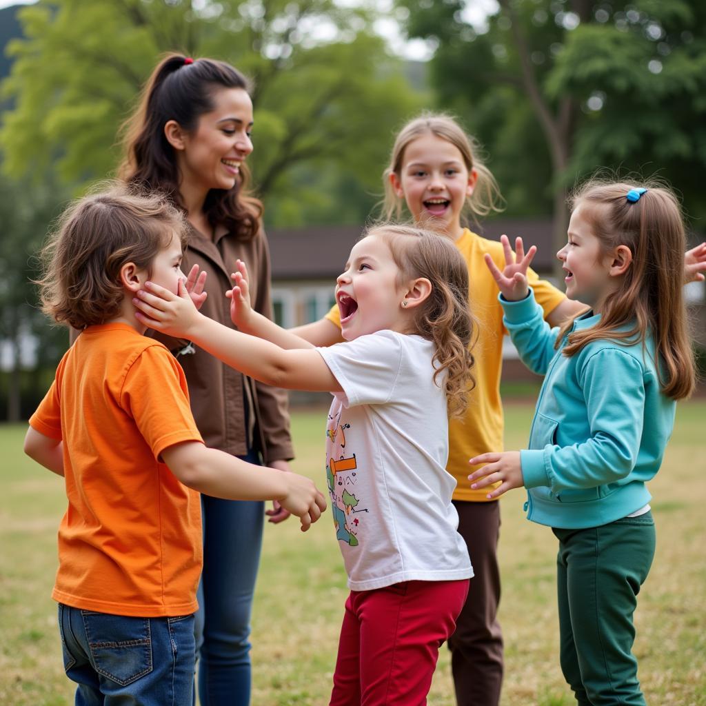 Hoạt động ngoại khóa tại trường mầm non Mia Montessori