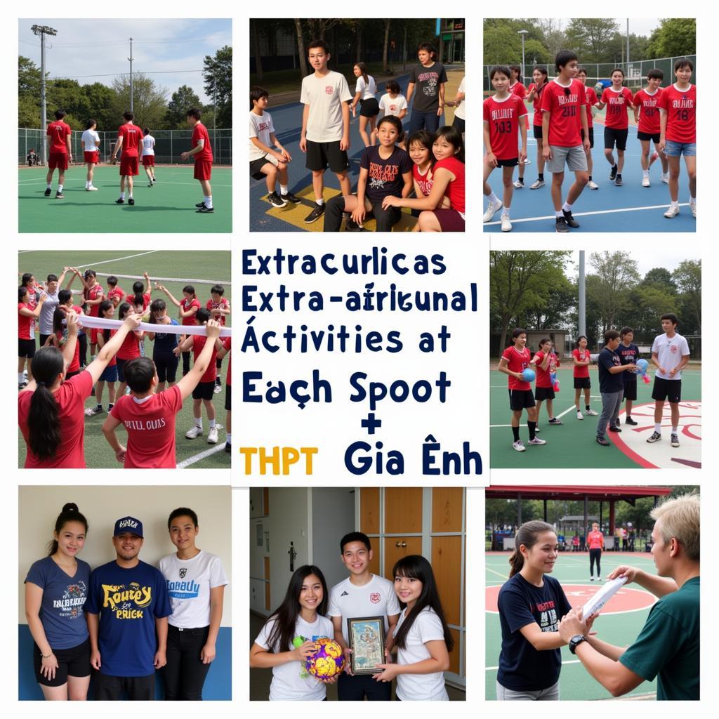 Extracurricular activities at THPT Gia Định