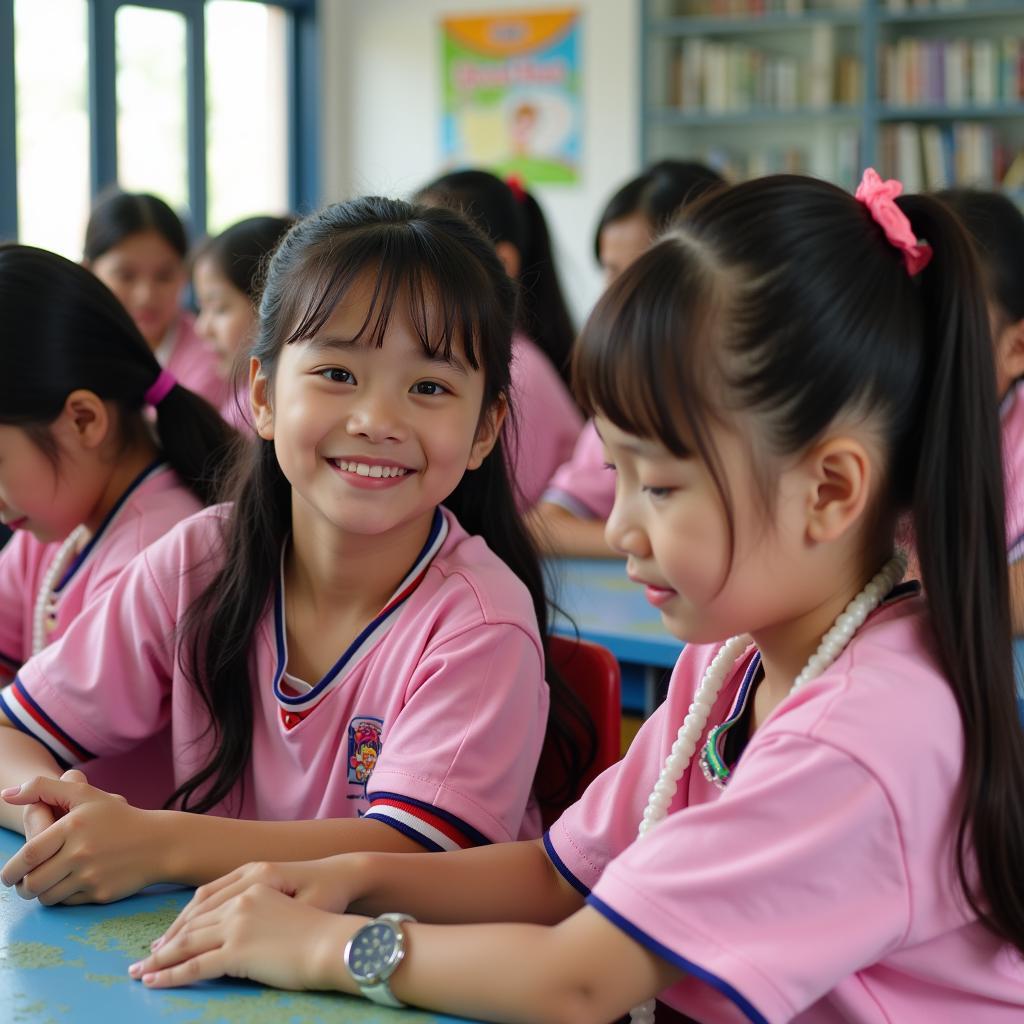 Extracurricular activities at Co Nhue 2 Secondary School