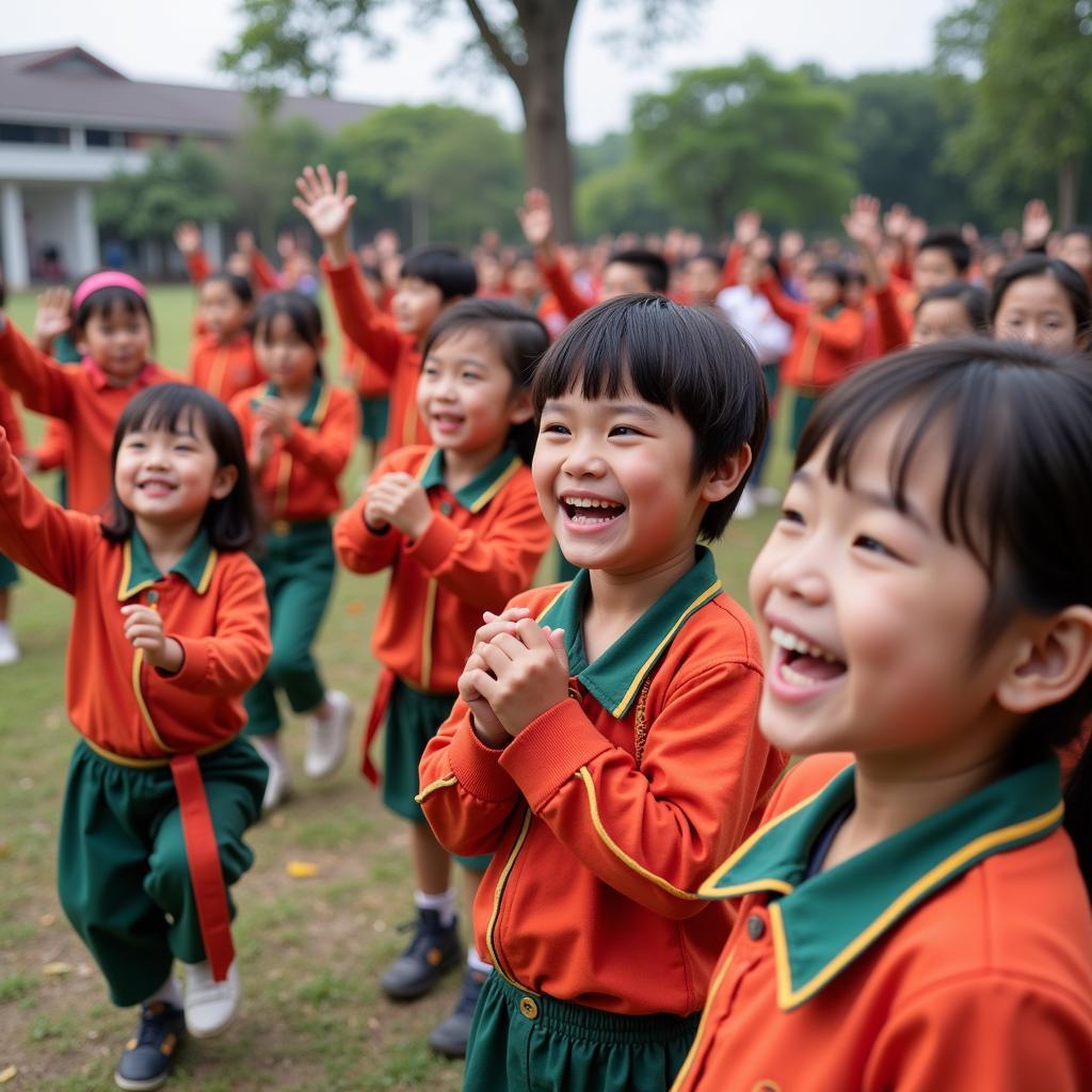 Hoạt động ngoại khóa trường tiểu học