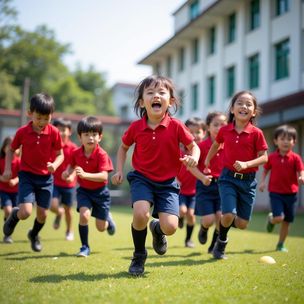 Outdoor activities at Phan Chu Trinh Primary School