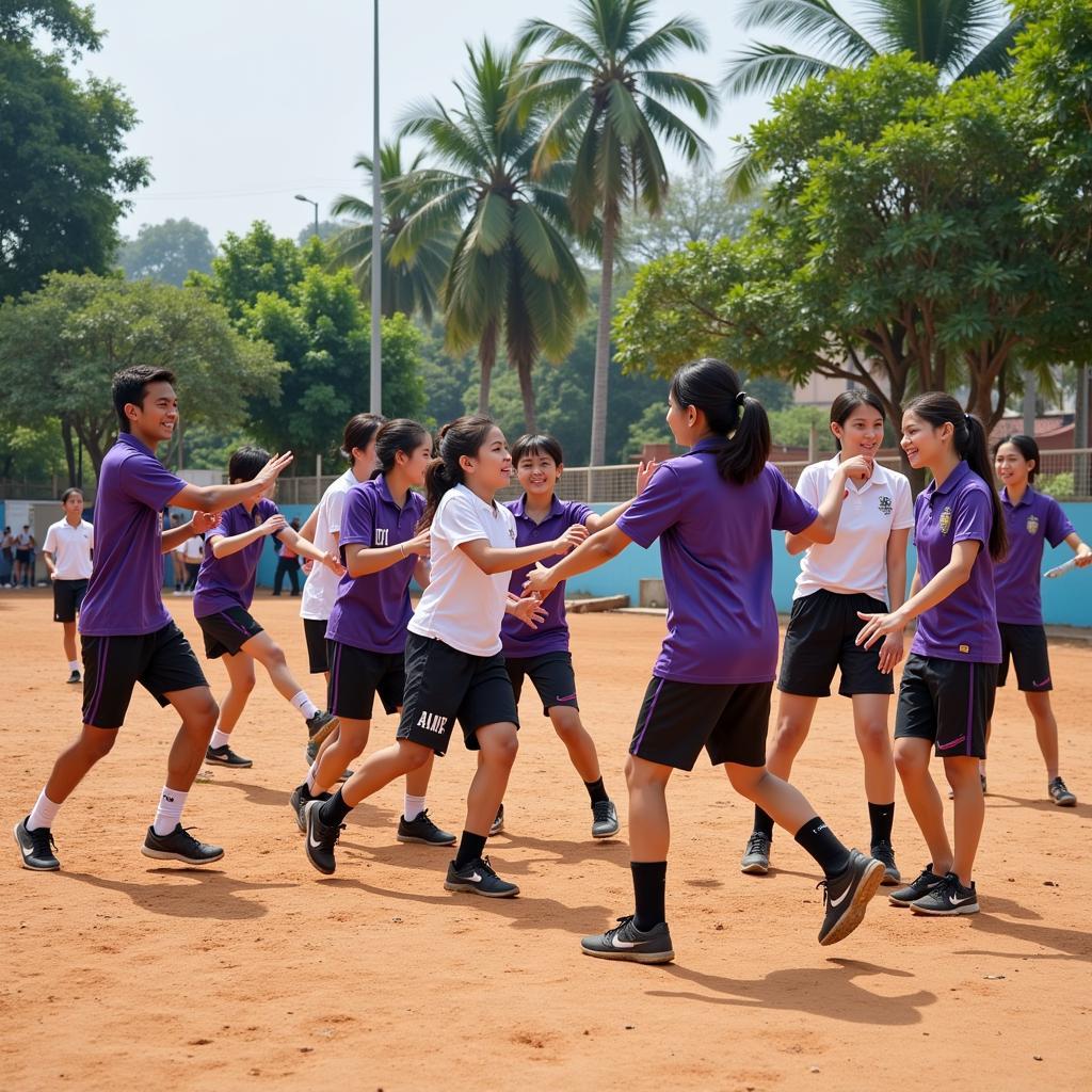 Học sinh THPT Gia Định tham gia hoạt động ngoại khóa