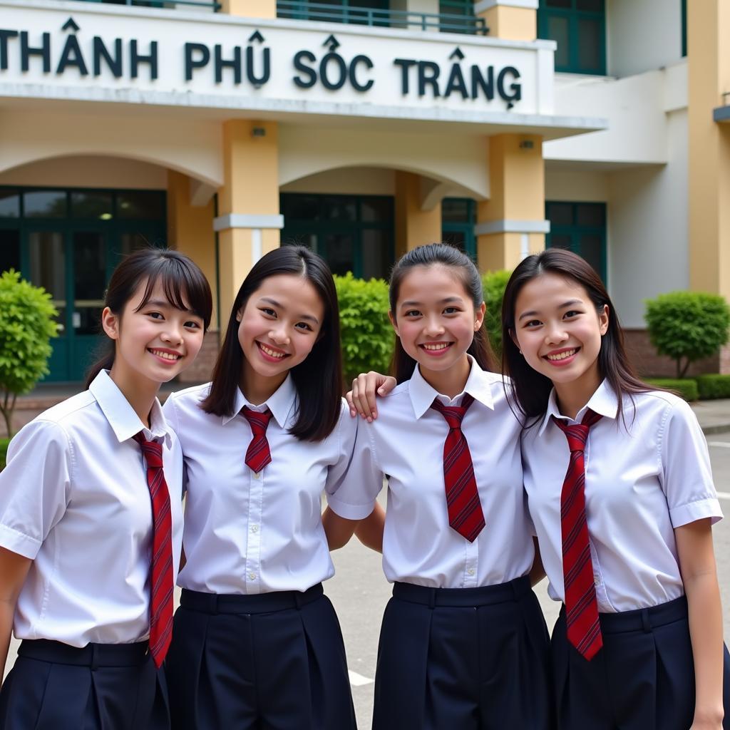 Học sinh THPT Thành Phố Sóc Trăng