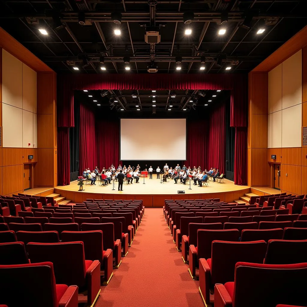 Gia Dinh High School Auditorium - Venue for Memorable Cultural Events