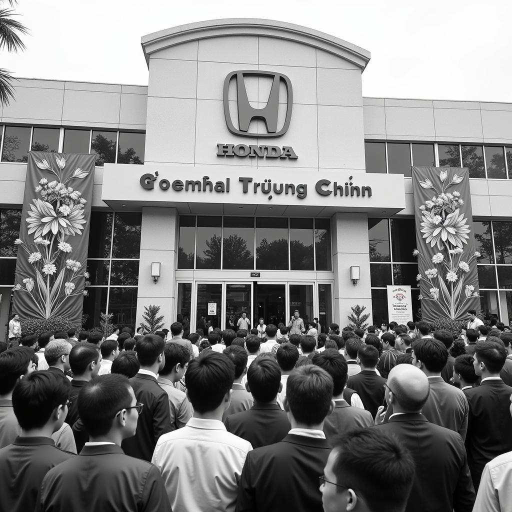 Honda Trường Chinh ngày đầu thành lập