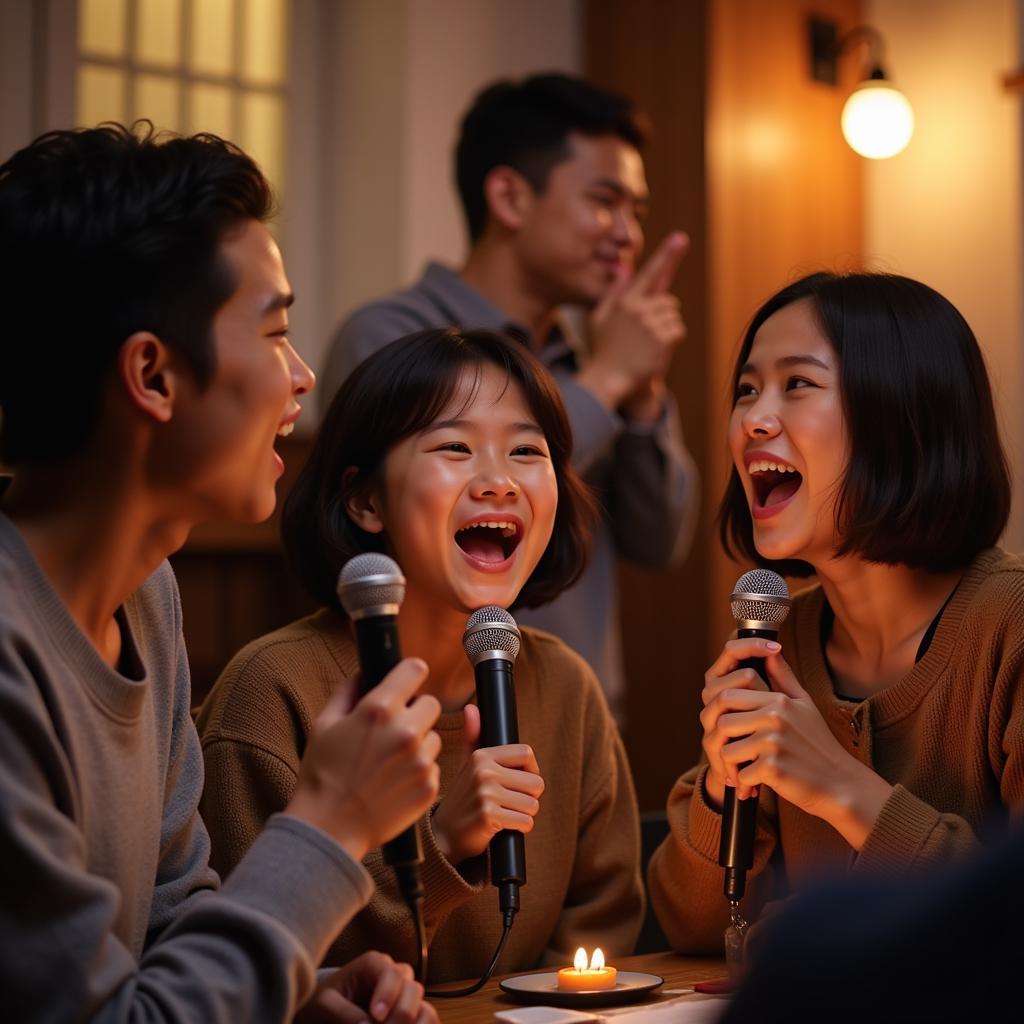 Karaoke Thương Hận kết nối thế hệ