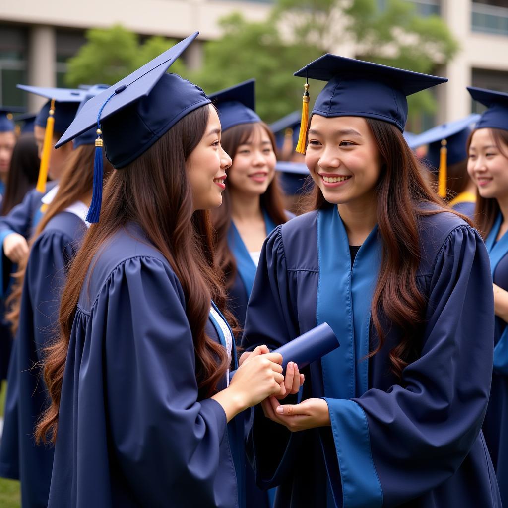 Graduation Ceremony at THPT Gia Dinh: A Moment of Pride and New Beginnings