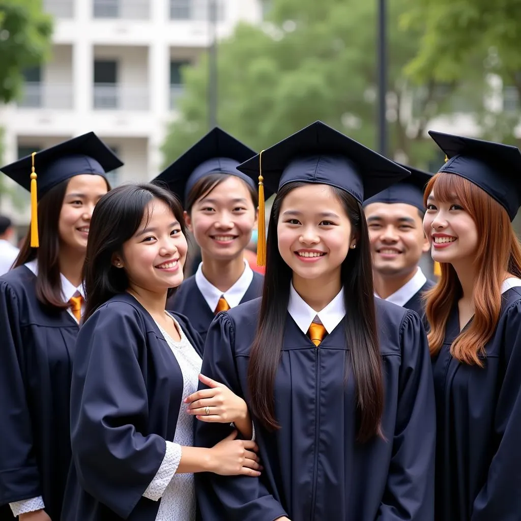 Graduation Ceremony at Bế Văn Đàn