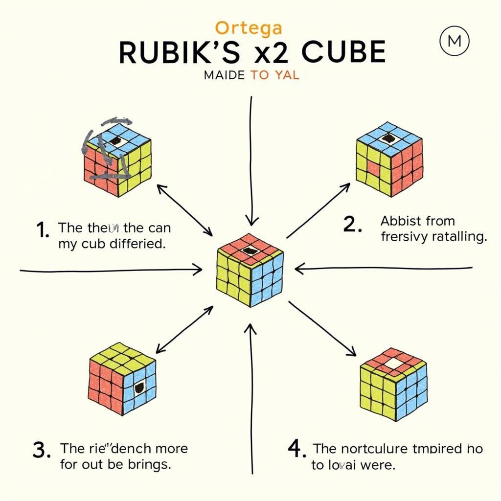 Rubik's 2x2 Ortega Method