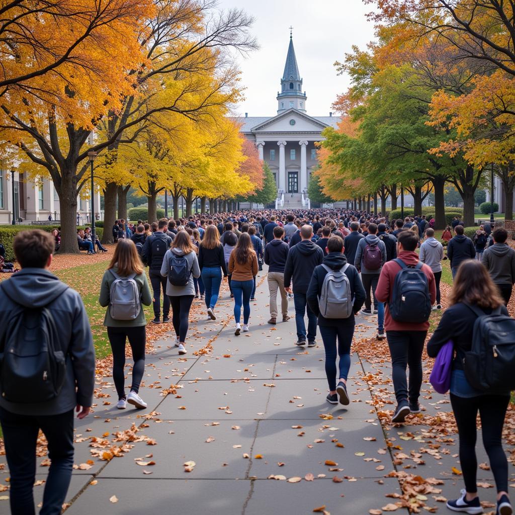 Students at the University of Washington