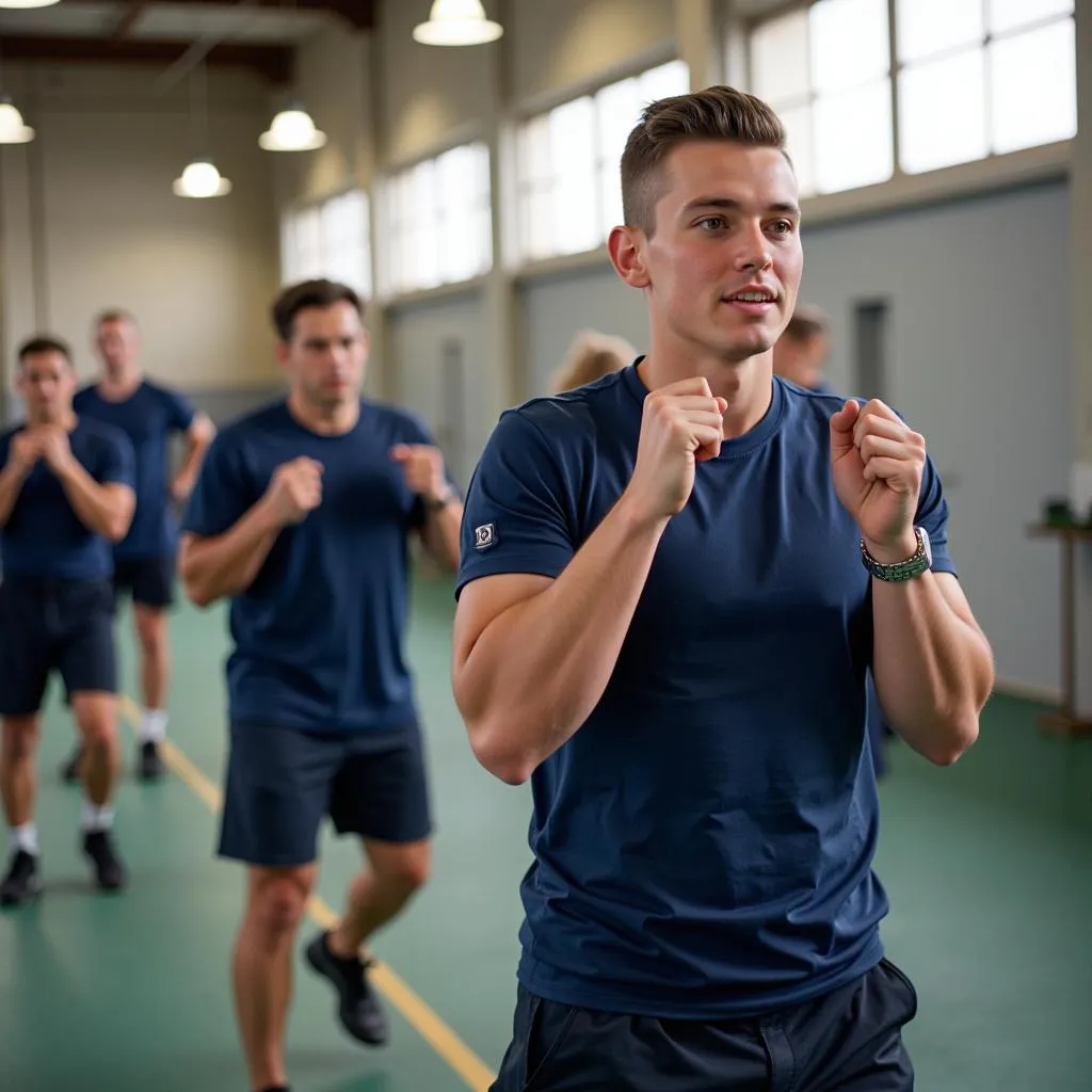 Naval Students Training