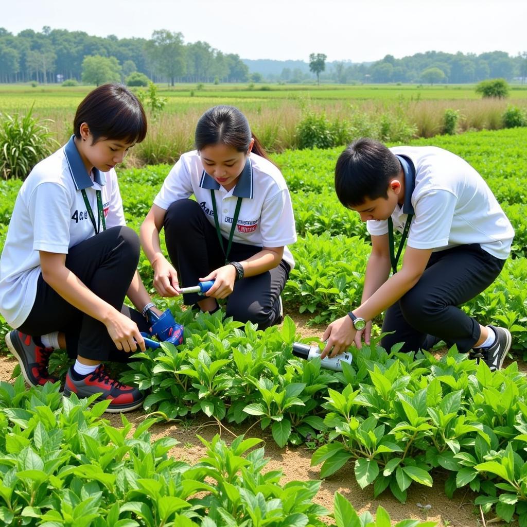 Sinh viên Học Viện Nông Nghiệp Việt Nam