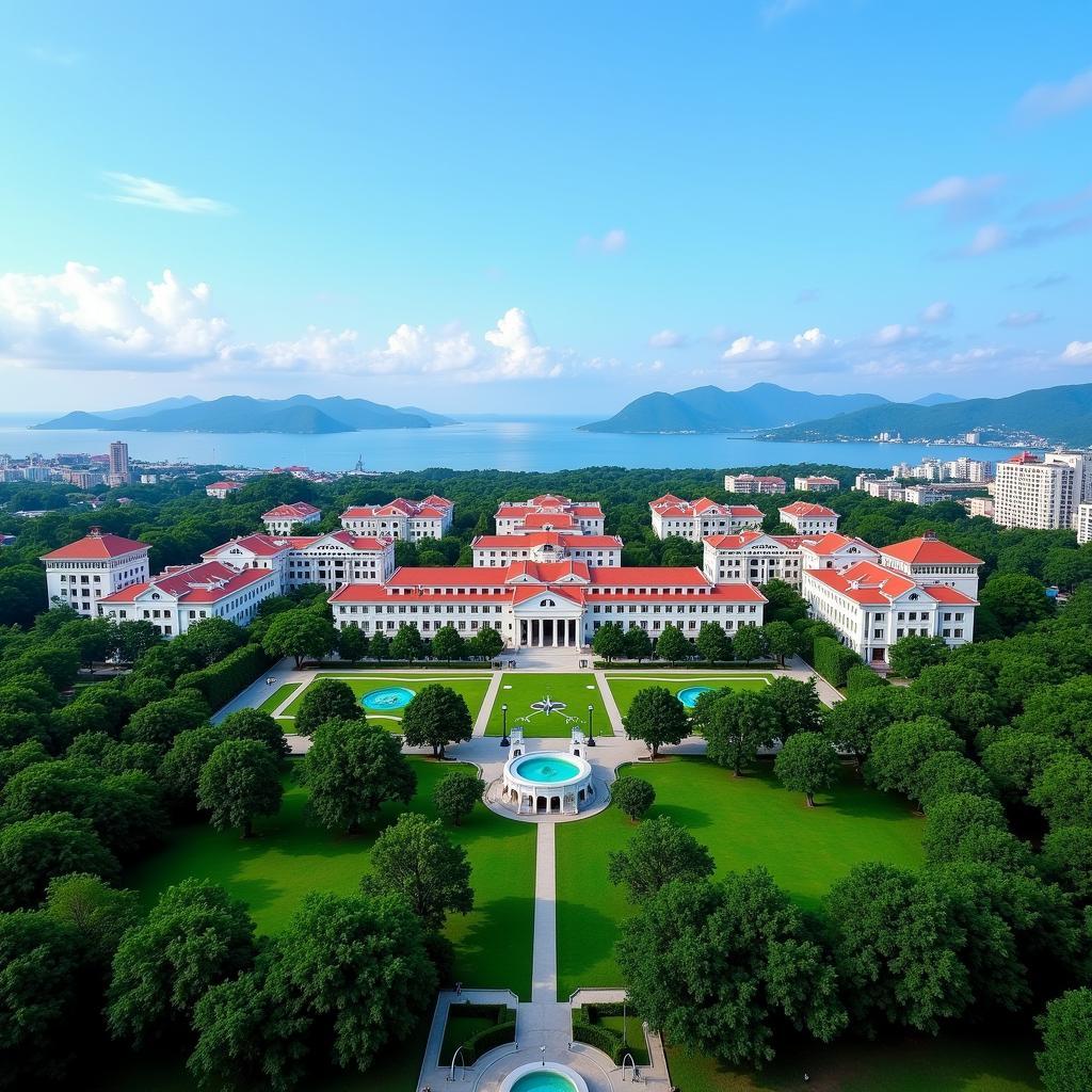 Xiamen University - A scenic view