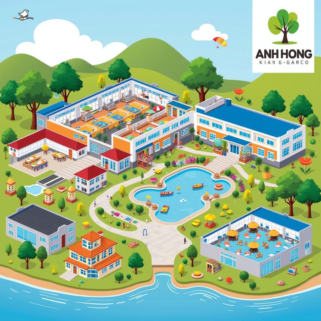 Modern and safe facilities at Anh Hong Kindergarten in District 12