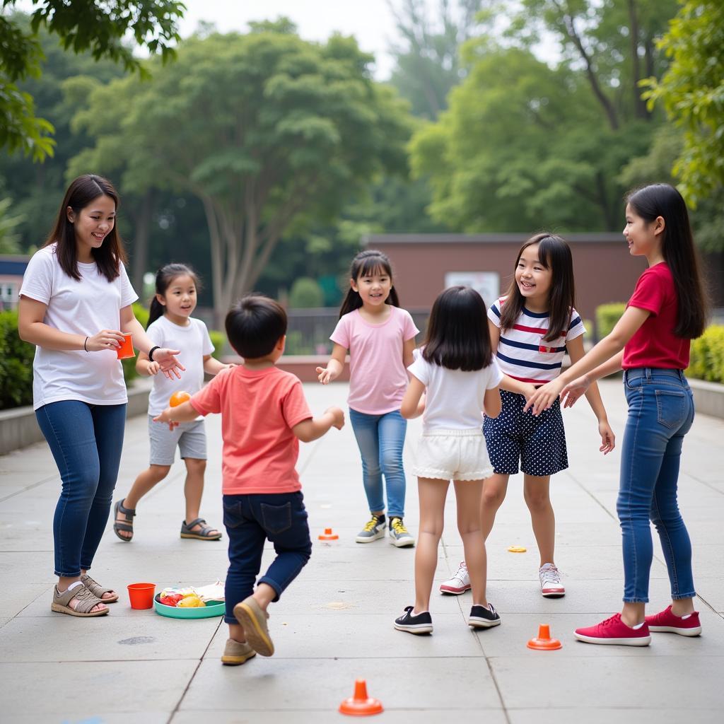 Trường mầm non Hoa Thủy Tiên Huế: Hoạt động ngoại khóa