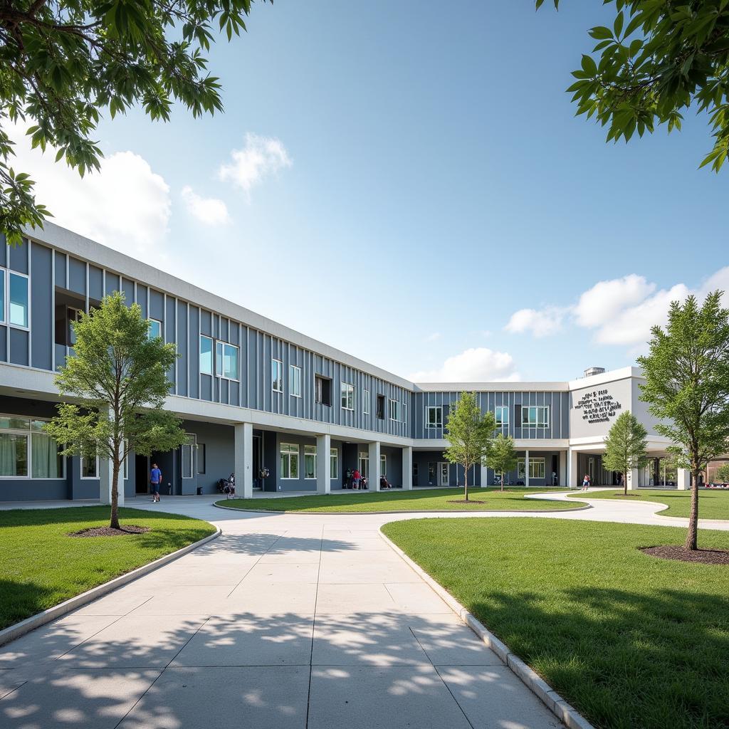 Modern facilities at THPT Gia Định High School