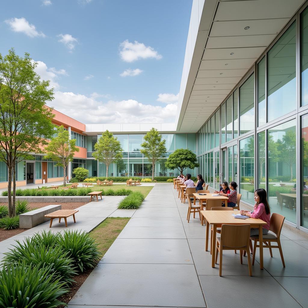 Modern facilities at THPT Ngo Gia Tu Eakar