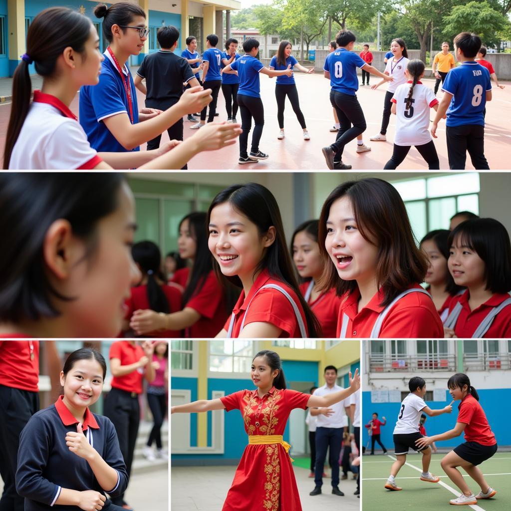 Extracurricular activities at Nguyen Tat Thanh High School