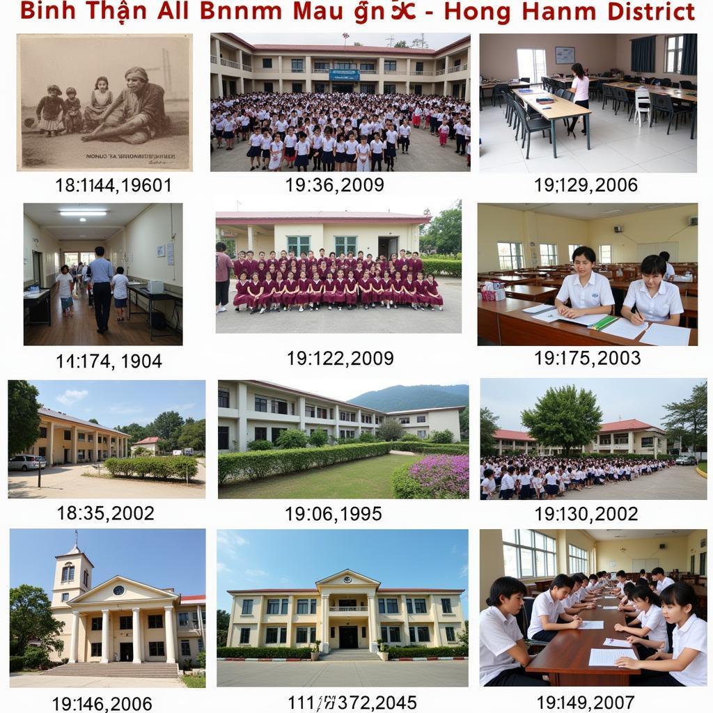 Trường Tiểu học Hồng Hà Bình Thạnh qua các thời kỳ