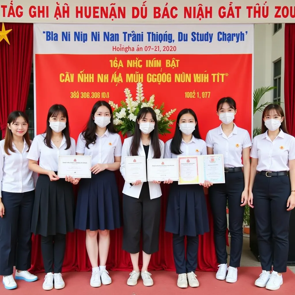 Học sinh Trường THPT Nguyễn Du Bắc Ninh đạt thành tích xuất sắc, giành được học bổng du học