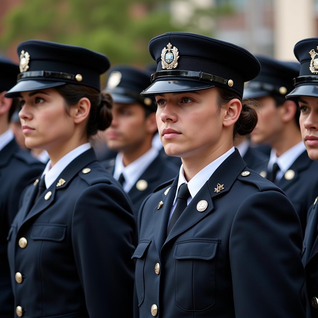 Graduates of Border Guard Academy embarking on successful careers