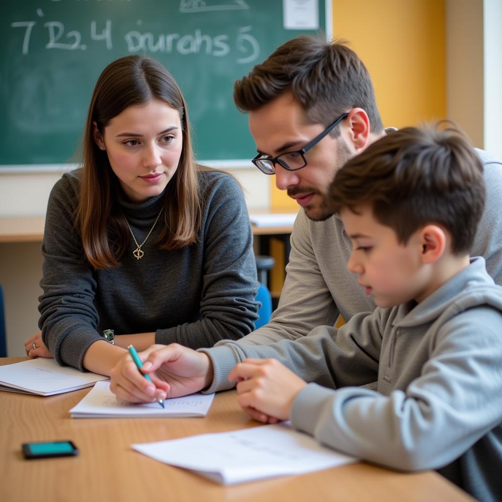 Vai trò của giáo viên THPT Lômônôxốp