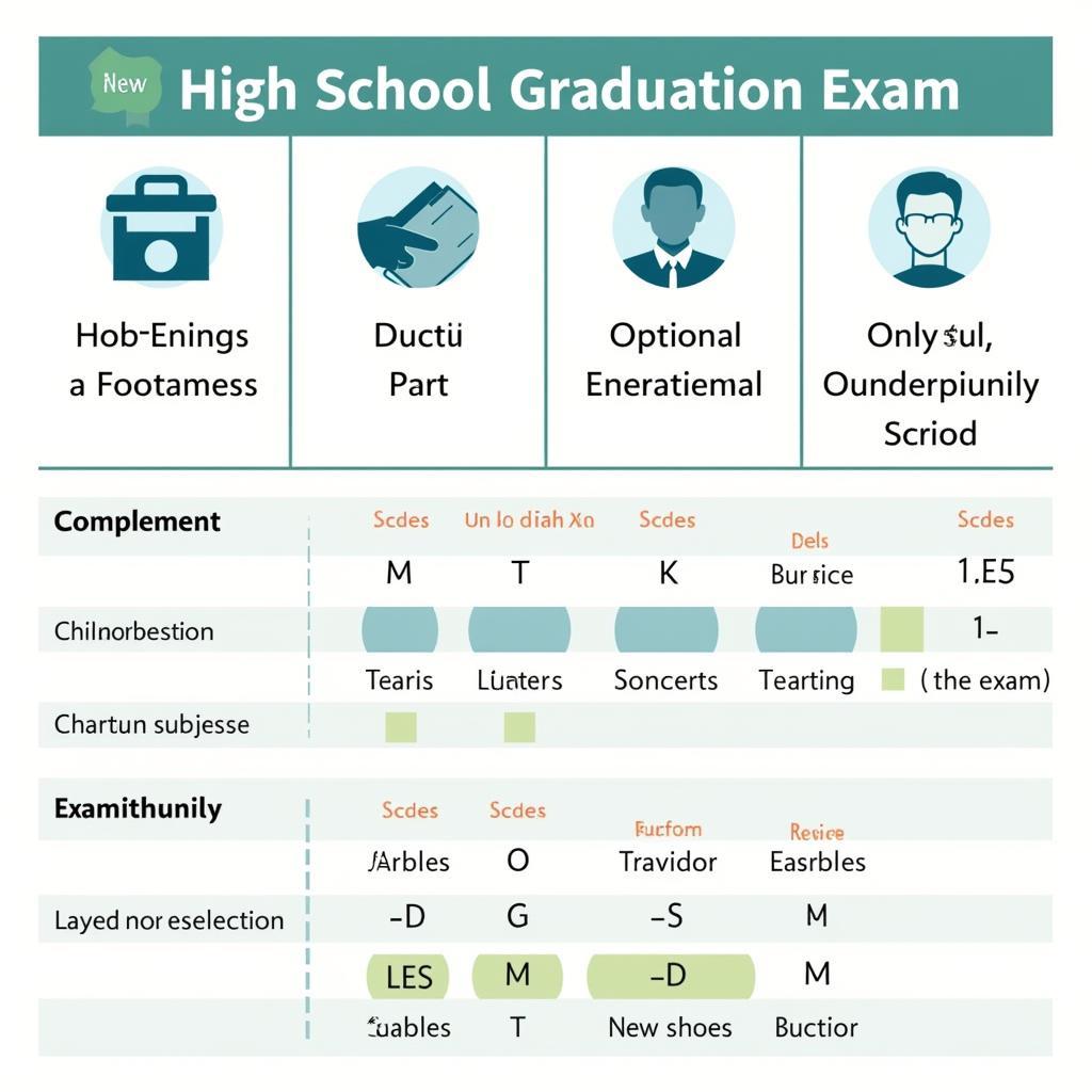 Structure of the high school graduation exam