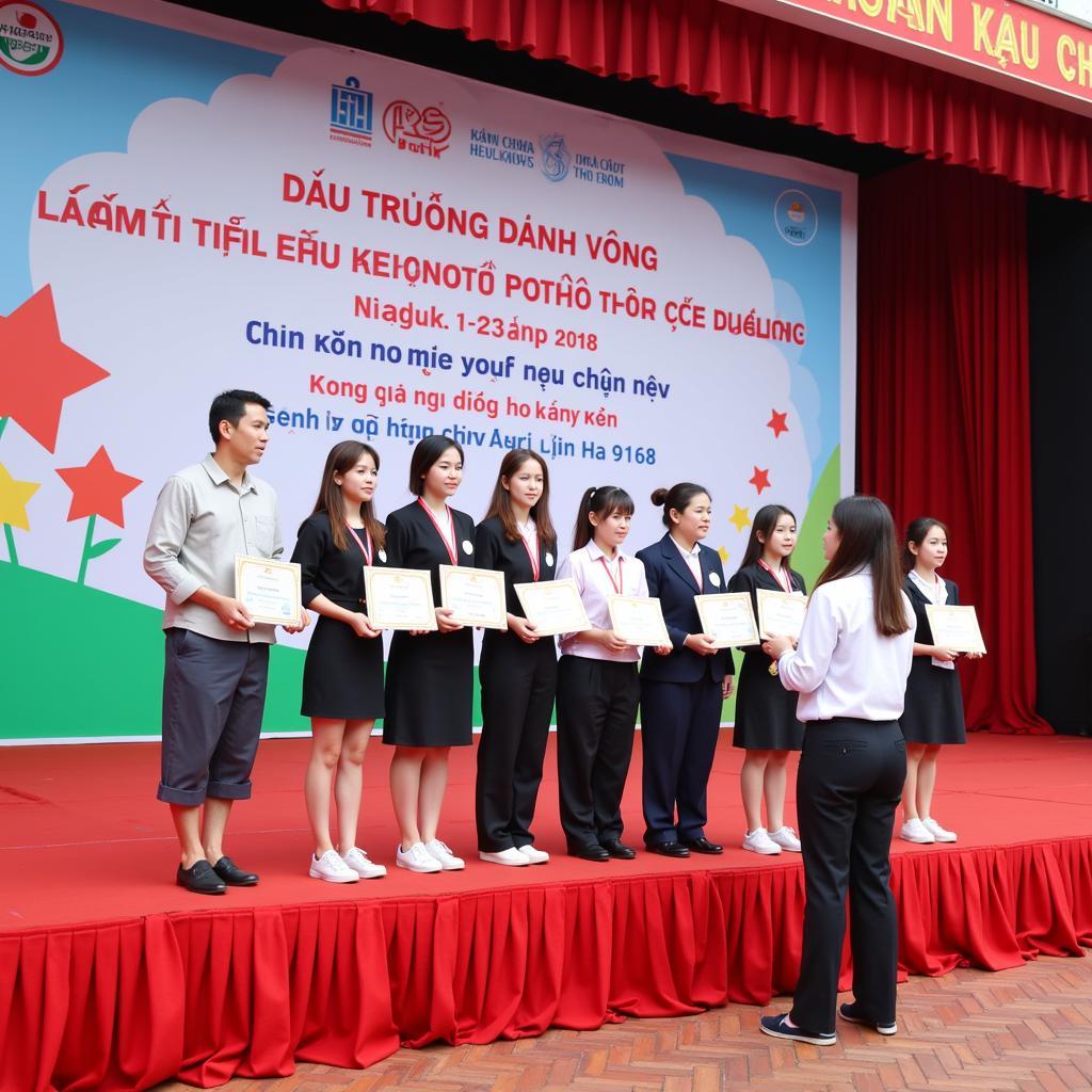 Lễ trao giải Chung kết Đấu Trường Danh Vọng 2018