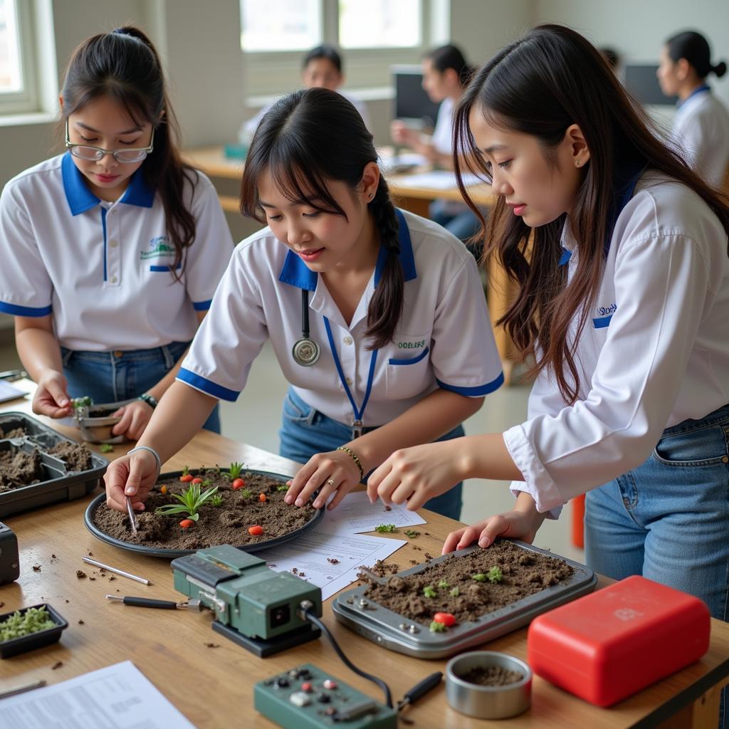 Chương trình đào tạo tại trường cao đẳng công nông nghiệp Quảng Bình